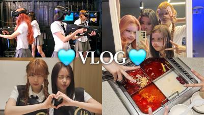 [vlog] Playing VR games with friends ⋆˚꩜｡ and eating hotpot ⟡𓌉𓇋₊˚⊹♡ Daily Vlog