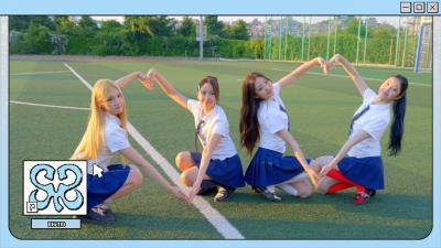 Here's one order of Hachuu's love ˚₊‧ ʚ꒰^. .^꒱⟆ɞ ‧₊˚ | Hearts2Hearts 'STYLE' MV BH2ND #3