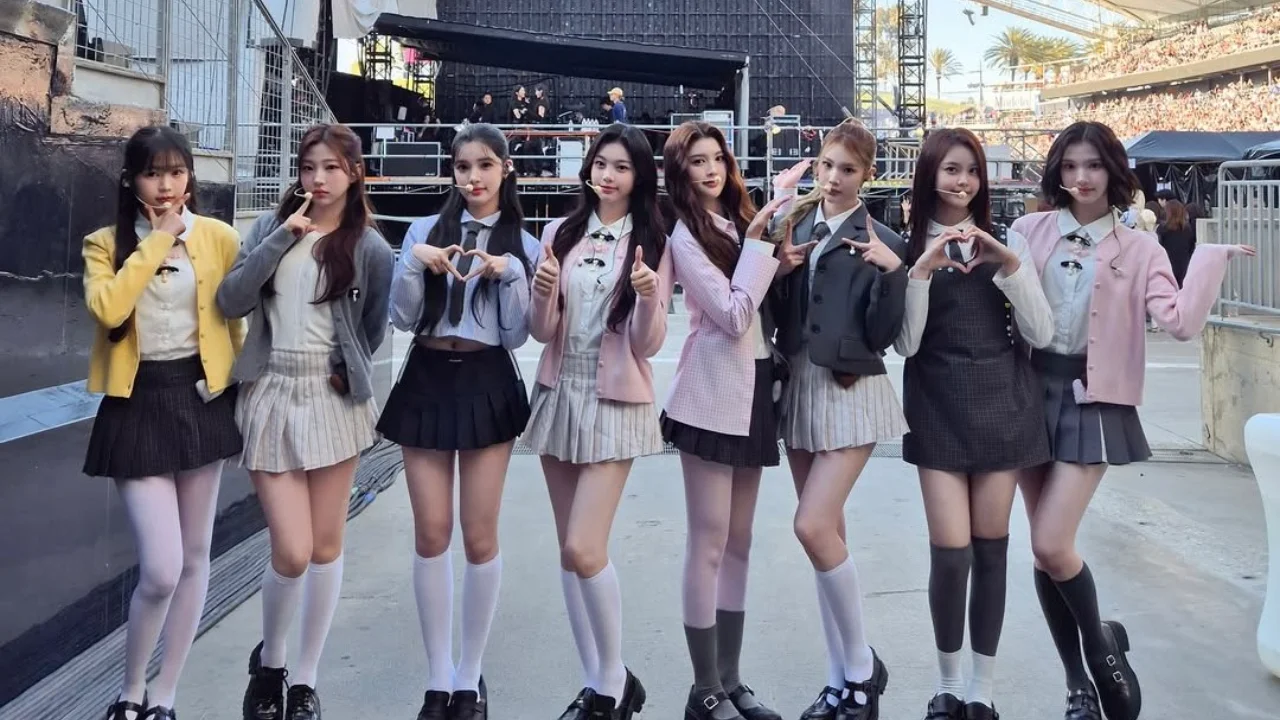 HEARTS2HEARTS แสดงสดในงาน SMTOWN Live LA 2025